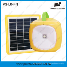 Portable 3.7V / 2600mAh Lithium-Ionen-Solar-Akku wiederaufladbare LED Solarleuchte mit Telefon für Zimmer aufladen